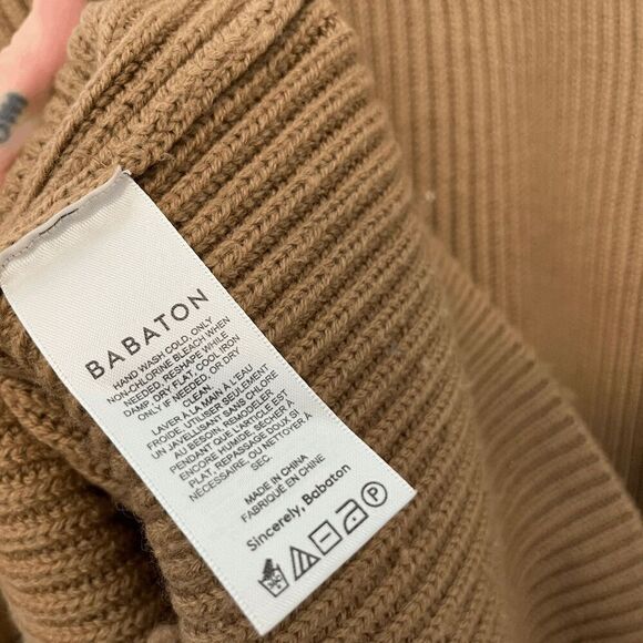 Aritzia Babaton Merino Wool Crew Neck Sweaterford Sweater Women's Size XS - Picture 5 of 8